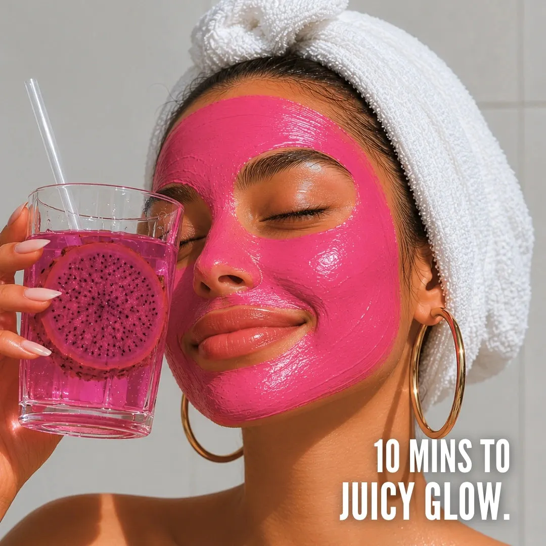 Pink Glow Detan Clay Mask logo