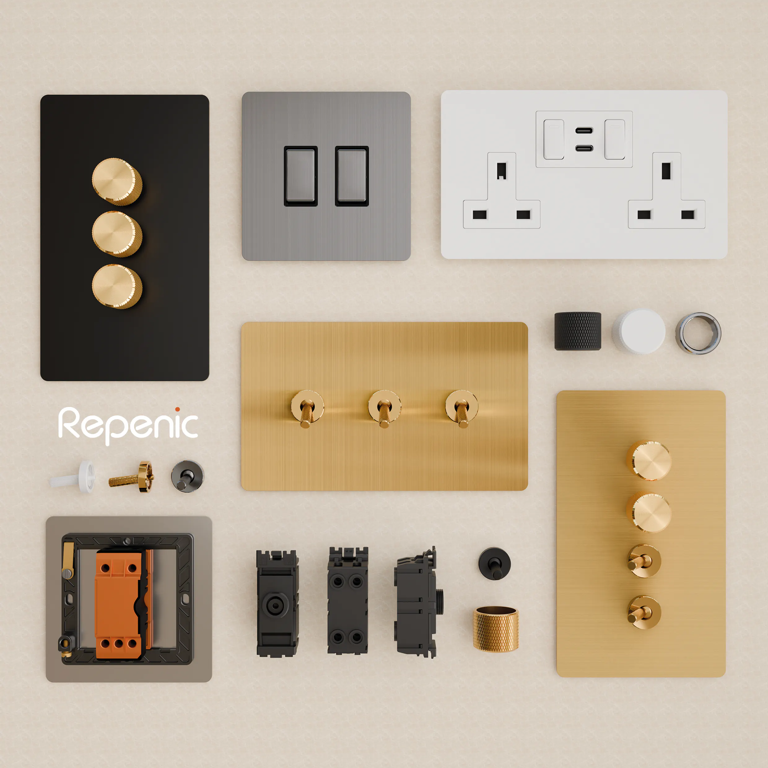 Repenic New Smart Switches & Socketes logo