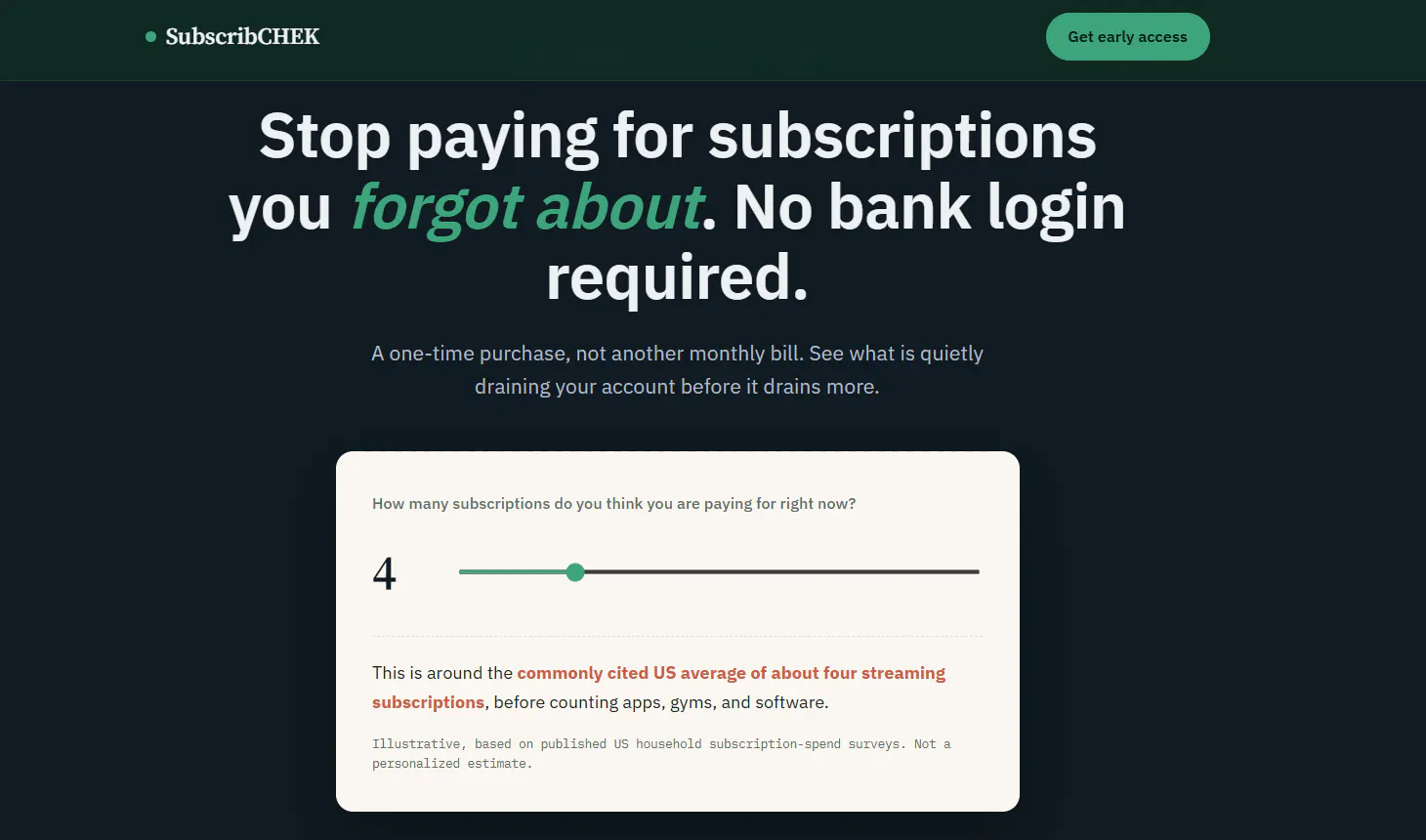 SubscribCHEK logo
