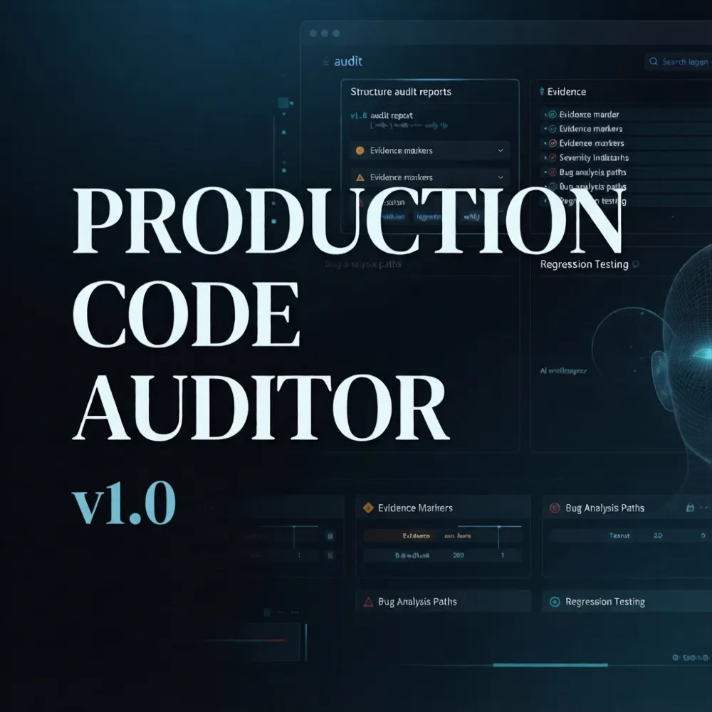 Production Code Auditor v1.0 logo
