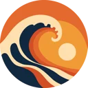 Superpositional logo
