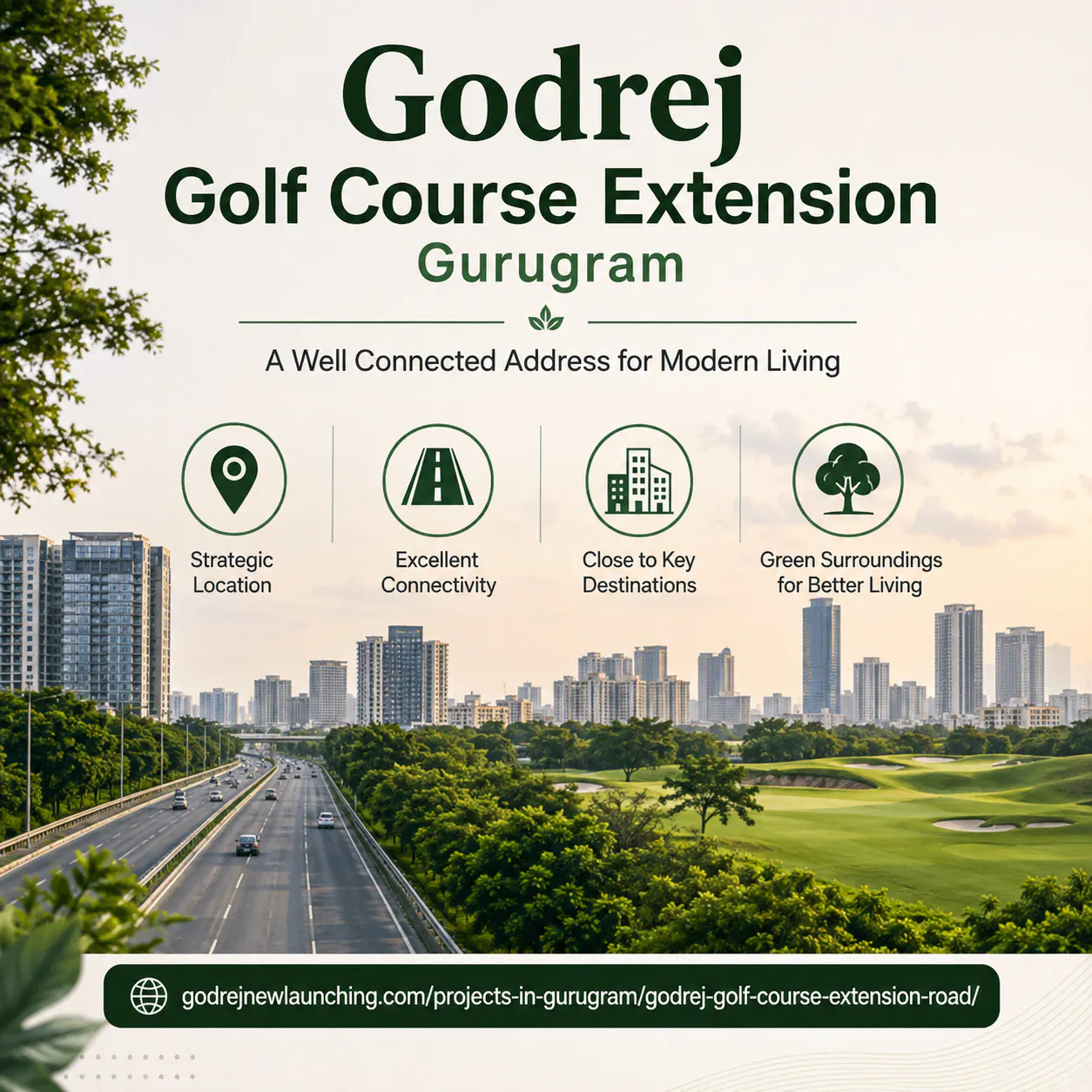 Godrej Golf Course Extension Road logo