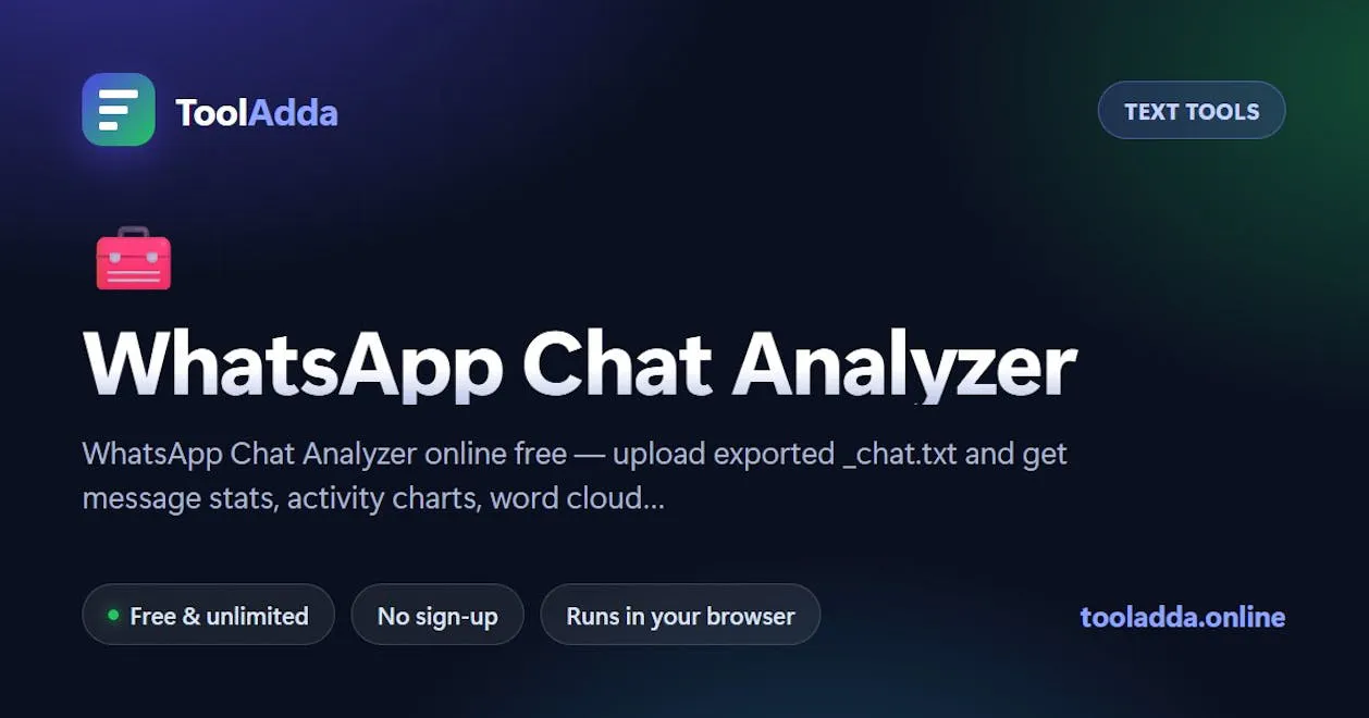 Whatsapp Chat Analyzer logo