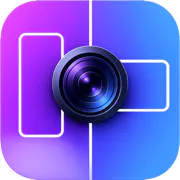 DualFrame: Dual Video Recorder logo