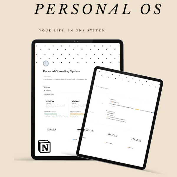 Personal OS — Your Life in One System logo
