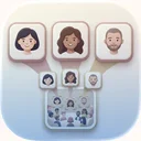 PickFace: Face Album Maker logo