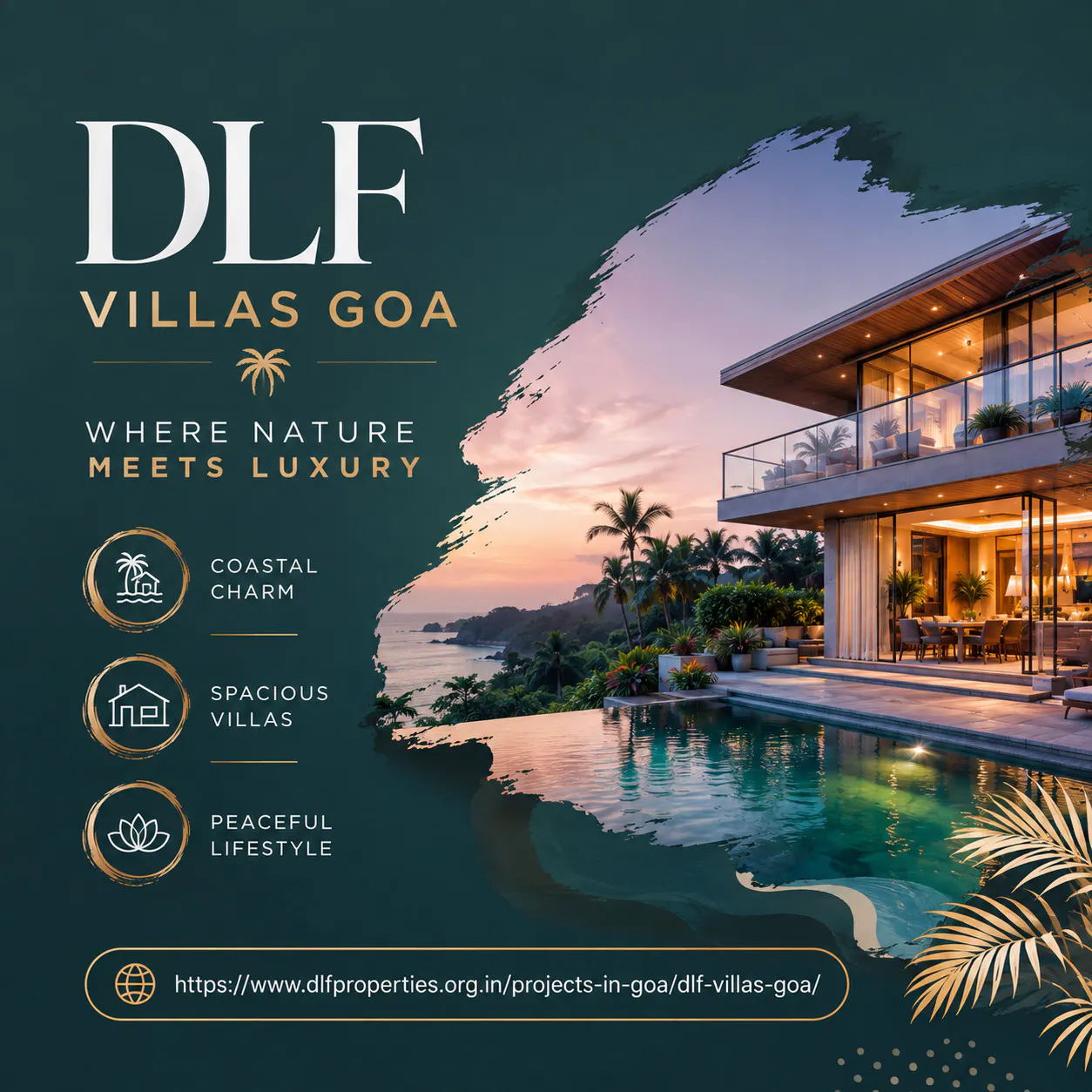 DLF Villas Goa logo