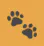 Paw Print — Cat Symbol Chat logo