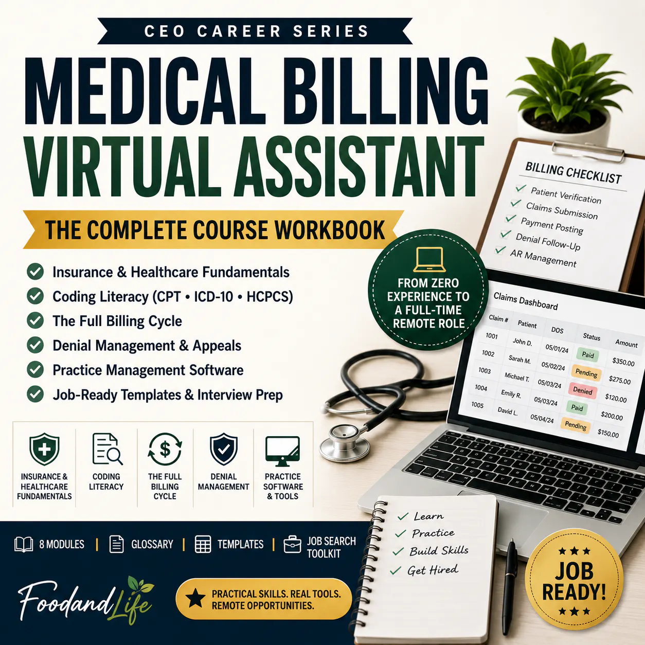 Medical Billing VA Course Workbook logo