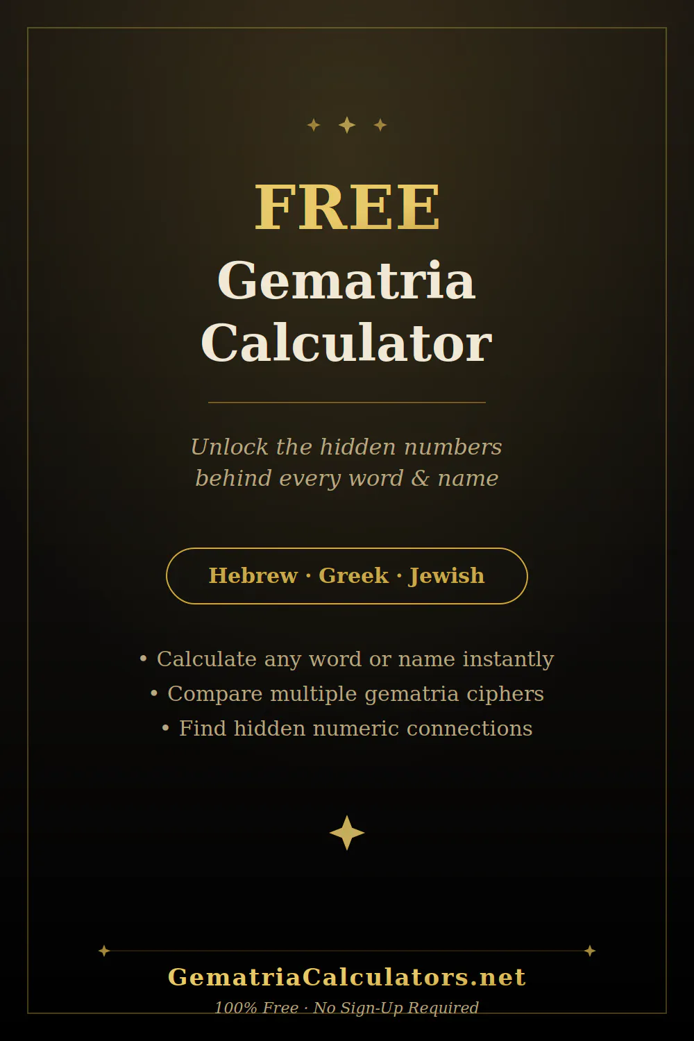 Gematria Calculator logo
