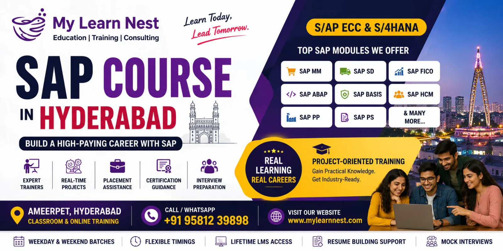 SAP Course in Hyderabad | MyLearn Nest logo
