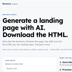Mavtech Pages logo
