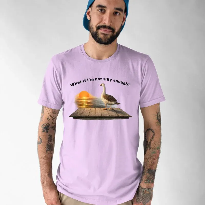 The Existential Goose Tee logo