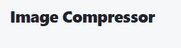 Image Compressor logo