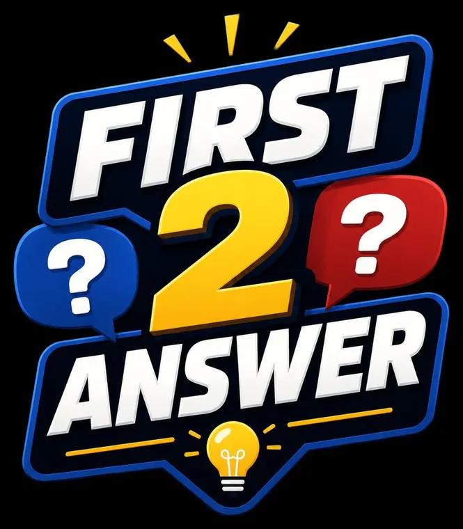 First 2 Answer logo