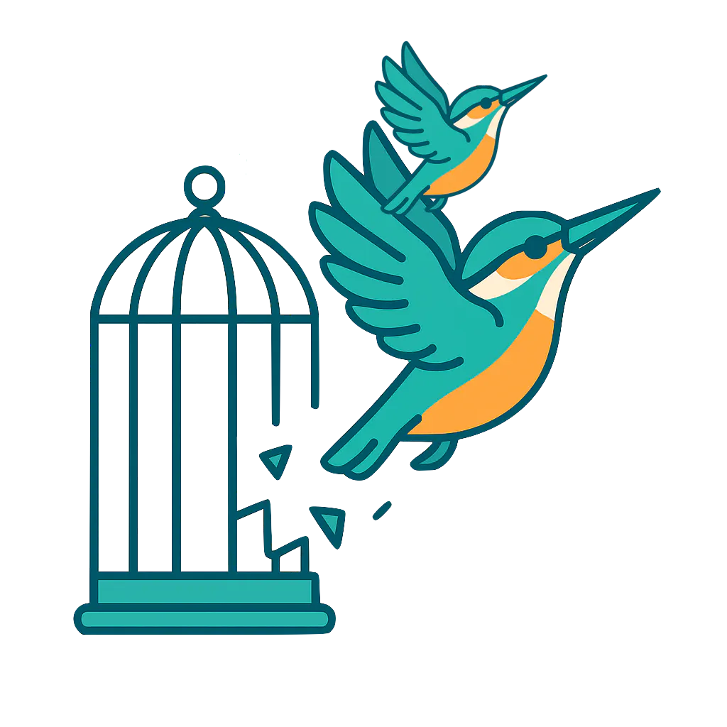 Flyout: Calm Screen Time logo